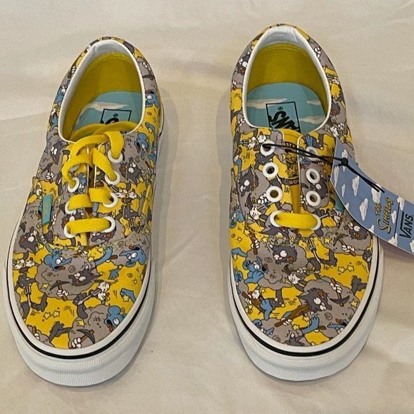 Brand new with tags "The Simplsons" Itchy and Scratch Vans - Picture 1 of 4